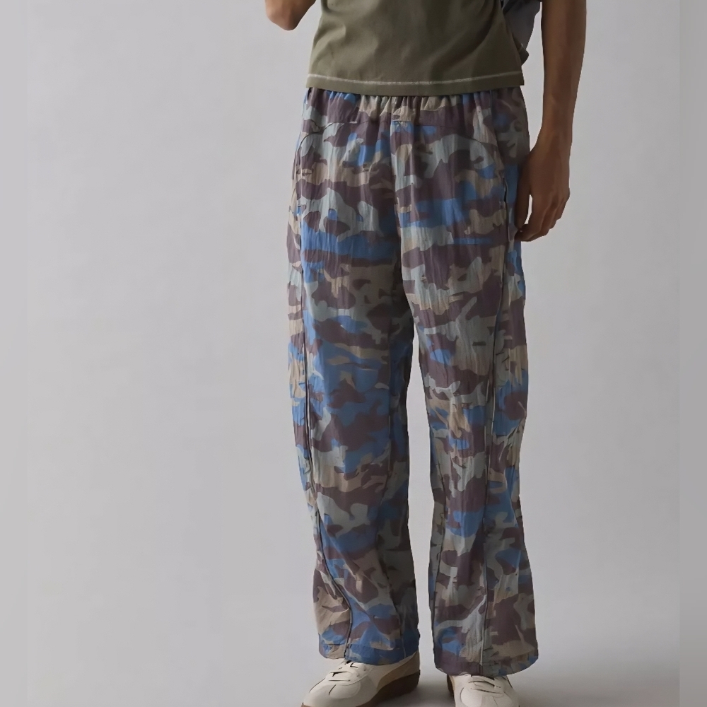 Puma CLRT Camo Pattern Ripstop Pant, Color Raisin, Retail $125.00 USD - Picture 3 of 10